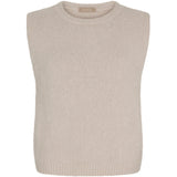 MARTA DU CHATEAU Marta du Chateau dame vest MdcIlse 5313 Vest Beige