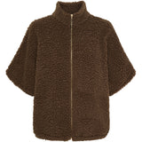 MARTA DU CHATEAU Marta du Chateau dame vest MdcJohanna 25701 Vest MarroneLegno7