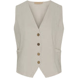 MARTA DU CHATEAU Marta du Chateau dame vest MdcKatarine 86331 Restudsalg Sabbia