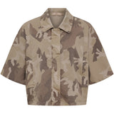 MARTA DU CHATEAU Marta du chateau Dame Jakke MdcQuartz 68815M Jacket Beige camo