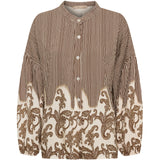 MARTA DU CHATEAU Marta du chateau Dame Skjorte MdcSequoia 8597 Shirt Marrone4602tpe