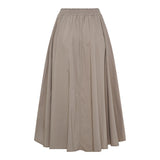 MARTA DU CHATEAU Marta du chateau dame Nederdel MDCPOMELINE 8784 Skirt Fango