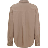 MARTA DU CHATEAU Marta du chateau dame Skjorte MdcCitrine 68870 Shirt Tortora