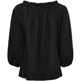 MARTA DU CHATEAU Marta du chateau dame bluse MdcJuniper Blouse Black