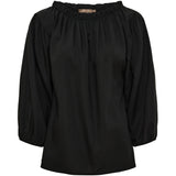 MARTA DU CHATEAU Marta du chateau dame bluse MdcJuniper Blouse Black