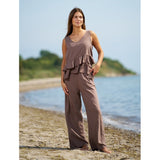 MARTA DU CHATEAU Marta du chateau dame bukser 62273 Pant Cold brown