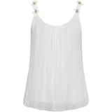 MARTA DU CHATEAU Marta du chateau dame top 61321 Top White