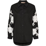MARTA DU CHATEAU Marta du Chateau dame skjorte MdcGardenia 258899 Restudsalg Black