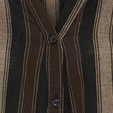 MARTA DU CHATEAU Marta du Chateau dame skjorte MdcPeyton 25161 Shirt Black/Camello2
