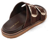 SHOES Miltus dame sandaler 1523 Shoes Brown