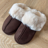SHOES Molly hjemmesko YL-156 Indoor Slippers Dark Brown