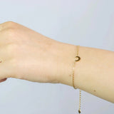 muun STUDIOS Muun Studios Halvmåne Armbånd 18k Guldbelagt A031 Jewelry Guld