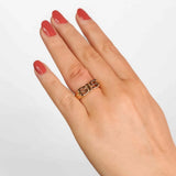 muun STUDIOS Muun Studios SIS Ring 18K Guldbelagt R049 Jewelry Guld