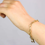 muun STUDIOS Muun Studios Toggle Lock Armbånd 18K Guldbelagt Restudsalg Guld