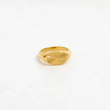 muun STUDIOS Muun studios Sun Signet Oval Ring 18K Guldbelagt R025 Jewelry Guld