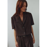 Noella NOELLA dame blazer N-LEANNE Blazer Chocolate