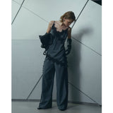 Noella NOELLA dame bukser N-MAI Pant Charcoal Mel.