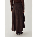 Noella NOELLA dame nederdel N-MITTY Skirt Devana Brown Check