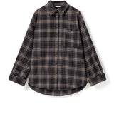 Noella NOELLA dame skjorte N-MARLON Shirt Brown Blue Check
