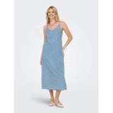 ONLY ONLY DAME KJOLE ONLDIA Dress Light Blue Denim