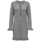 ONLY ONLY DAME KJOLE ONLMERA Restudsalg Medium grey melange