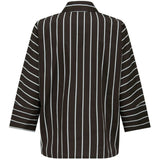 ONLY ONLY DAME SKJORTE ONLNANCY Shirt Chocolate Torte Stripes