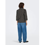 ONLY ONLY DAME SKJORTE ONLNANCY Shirt Chocolate Torte Stripes