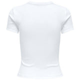 ONLY ONLY DAME TOP O-NECK ONLVAL Top Bright White