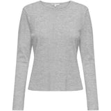 ONLY ONLY DAME TOP ONLBREMEN Top Light Grey Melange