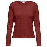 ONLY ONLY DAME TOP ONLBREMEN Top Madder Brown