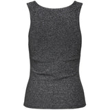 ONLY ONLY DAME TOP ONLEA Top Black Silver Glitter