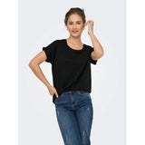 ONLY ONLY DAME TOP ONLMOSTER Restudsalg Black Black lurex