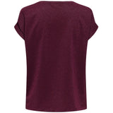 ONLY ONLY DAME TOP ONLMOSTER Restudsalg Chocolate Truffle Chocolate truffle lurex