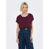 ONLY ONLY DAME TOP ONLMOSTER Restudsalg Chocolate Truffle Chocolate truffle lurex