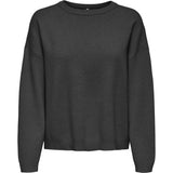 ONLY ONLY Dame Pullover ONLIbi Restudsalg Dark grey melange