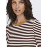 ONLY ONLY Dame Top ONLElene Top Decadent Chocolate Rue Birch Woodthrus