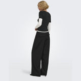 ONLY ONLY dame Top ONLELLI Blouse Black (Double layer) cd