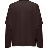 ONLY ONLY dame bluse ONLFREJA Blouse Coffee Bean