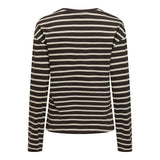 ONLY ONLY dame bluse ONLNEW LS Tee Black Coffee Birch