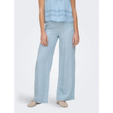 ONLY ONLY dame bukser ONLCHARIS Pant Light Blue Denim