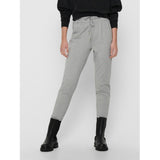 ONLY ONLY dame bukser ONLPOPTRASH Pant Light Grey Melange