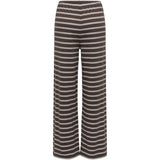 ONLY ONLY dame bukser ONLSAGA Pant Chocolate Brown WHITE