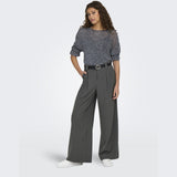 ONLY ONLY dame bukser ONLSVEA Pant Dark grey melange