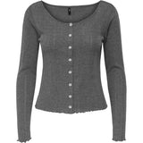 ONLY ONLY dame cardigan ONLTENNA Cardigan Dark grey melange