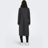 ONLY ONLY dame frakke ONLEMMA Restudsalg Dark grey melange
