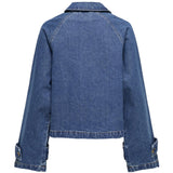 ONLY ONLY dame jakke ONLAPRIL Jacket Medium blue denim