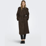 ONLY ONLY dame jakke ONLDEAR-TRILLON Jacket Chocolate Brown MELANGE