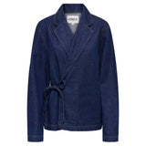 ONLY ONLY dame jakke ONLELLIS Jacket Dark Blue Denim