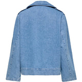 ONLY ONLY dame jakke ONLJOHANNA Jacket Light Blue Denim
