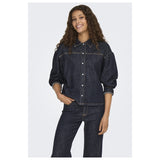 ONLY ONLY dame jakke ONLNORELA Restudsalg Dark Blue Denim